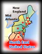 NE States Map