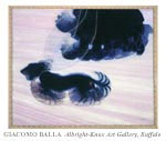 Dynamism of a Dog on a Leash, Giacomo Balla, Albright-Knox Gallery, Buffalo