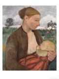 Mother and Child, Paula Modersohn-Becker, 1903, Giclee Print