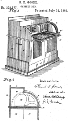 Illustration of Sarah E. Goode Patent Application